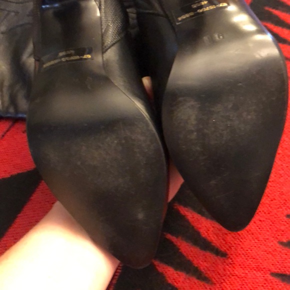 Sexy Black Stiletto Boots - Picture 7 of 13